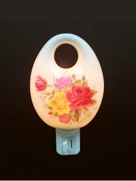 Porcelain Flower Night Light with Gift Box
